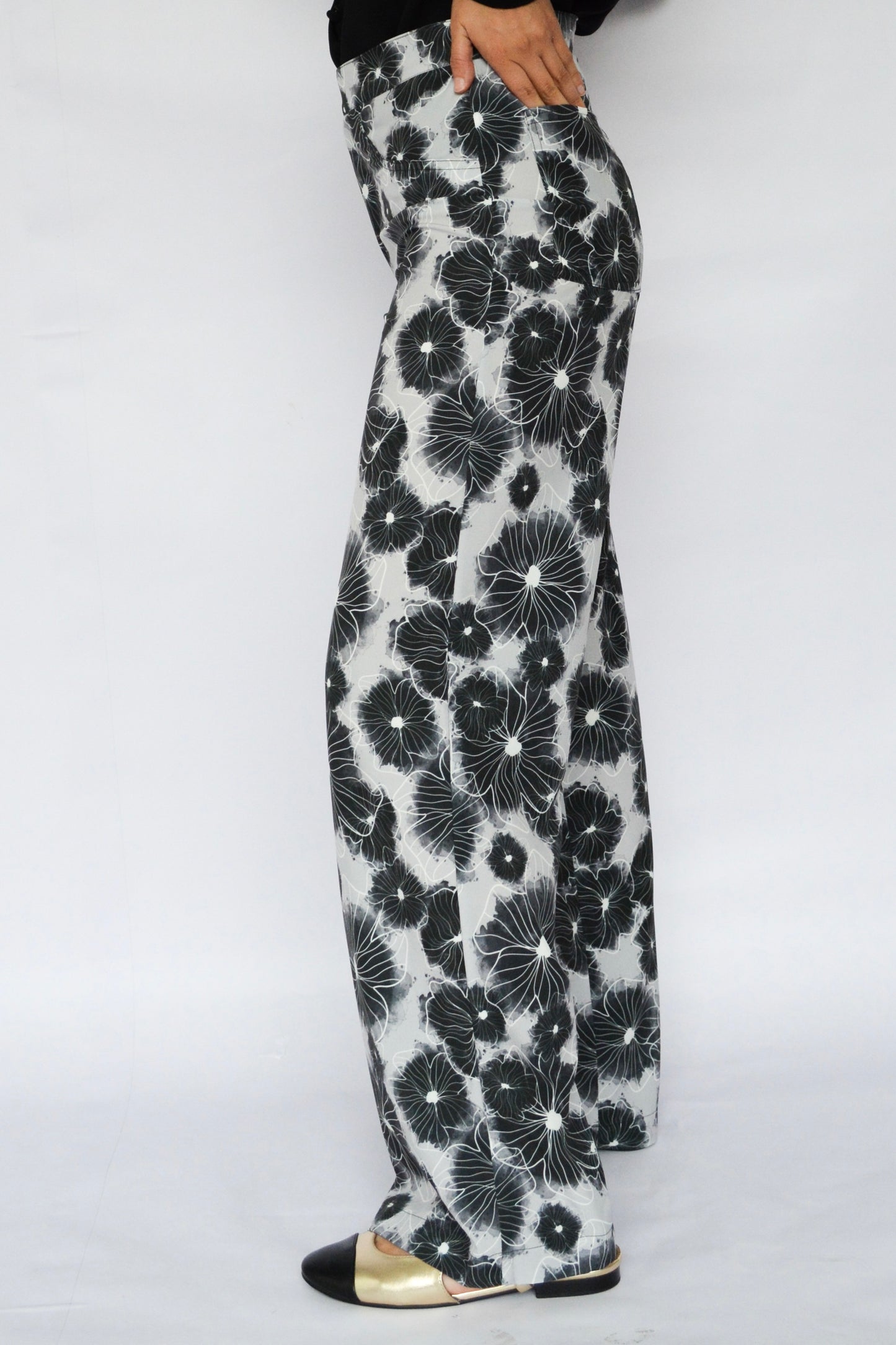 pantalón flor zinnia