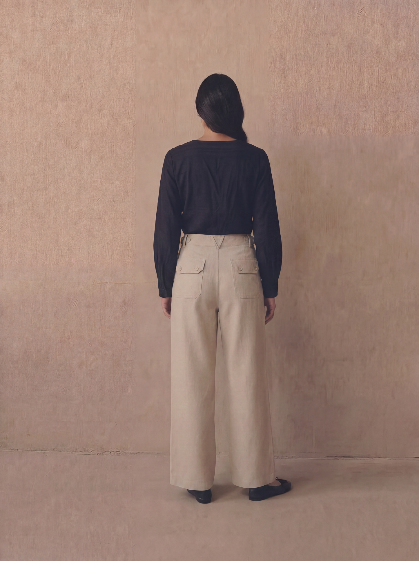 Pantalón cían
