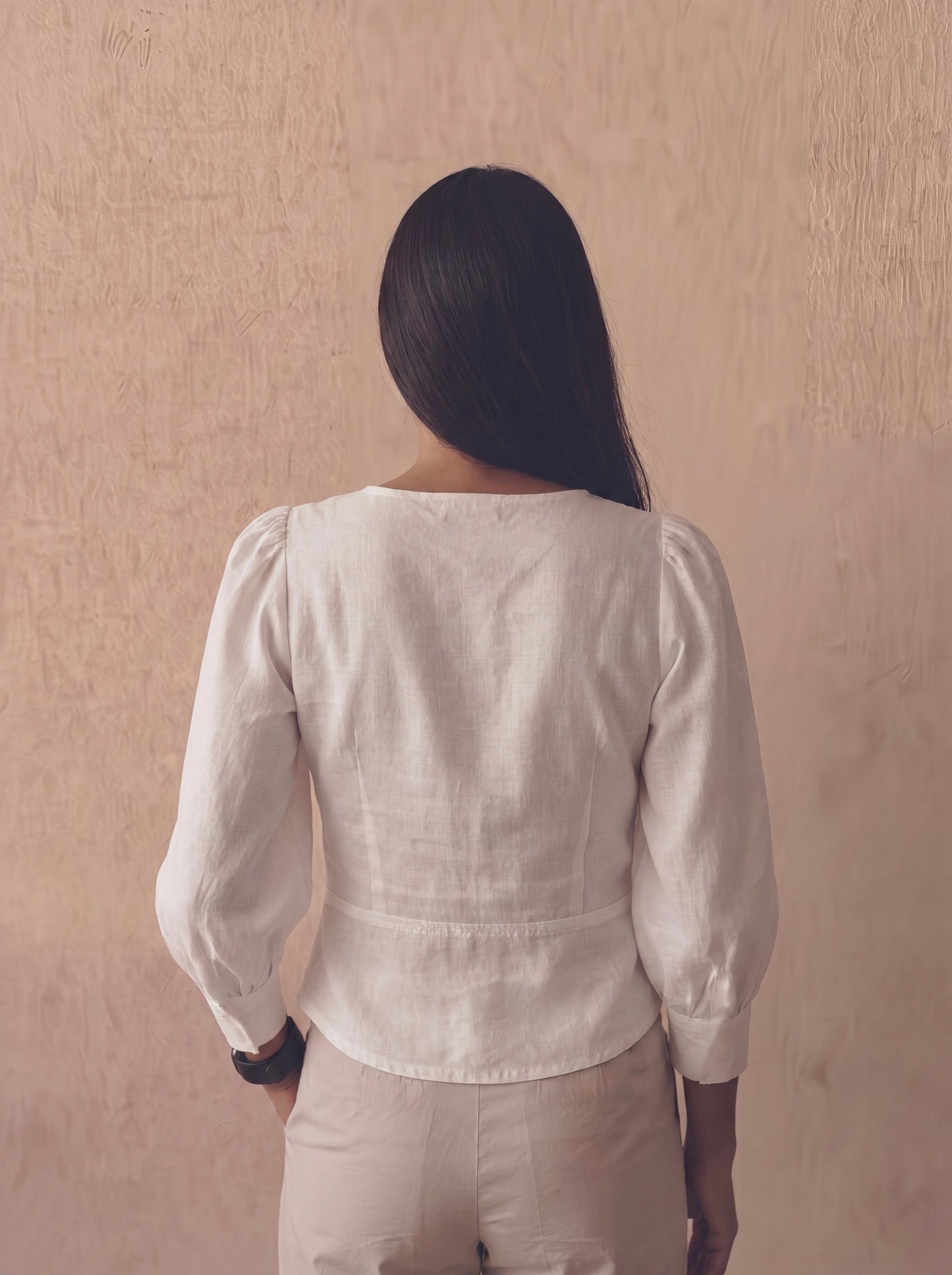 Blusa Lume blanca