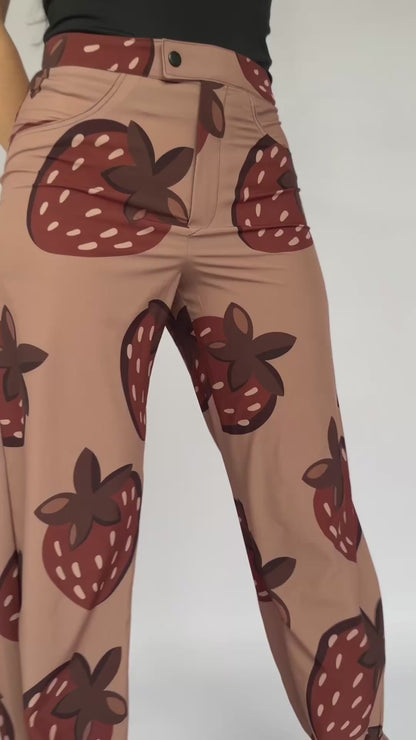 pantalón frutilla