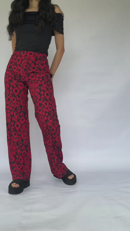 pantalón estampado camote